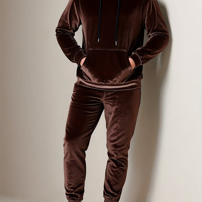 Plus Size Autumn/Winter Fleece-Lined Soft Skin-Friendly Set