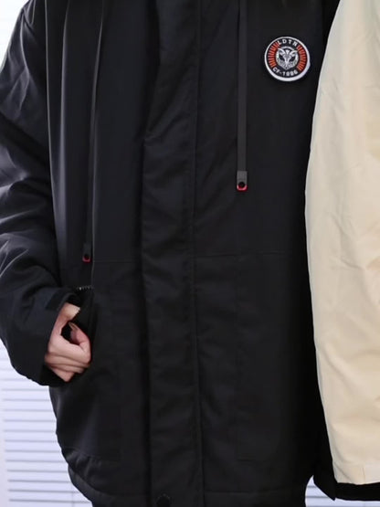 Men's Plus Size Casual Autumn and Winter Flight Jacket