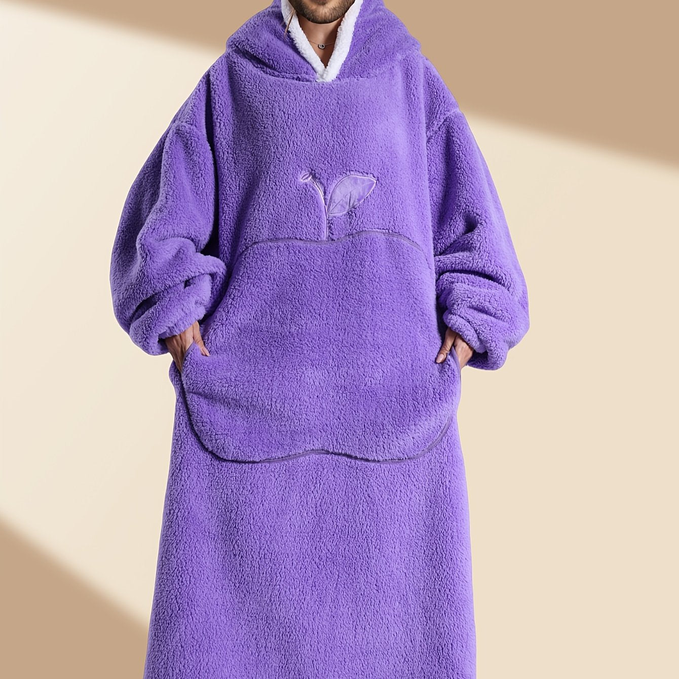 Plus Size Hooded Fleece Sweatshirt