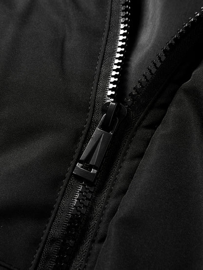 Men's Plus Size Casual Autumn and Winter Flight Jacket