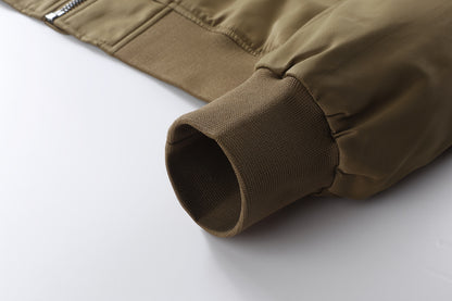 Men's Plus Size Windbreaker Jacket Casual Street Style