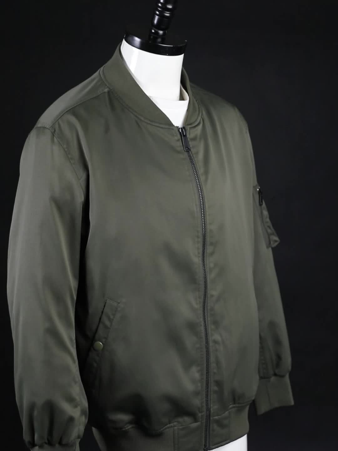 Men's Plus Size Windbreaker Jacket Casual Street Style