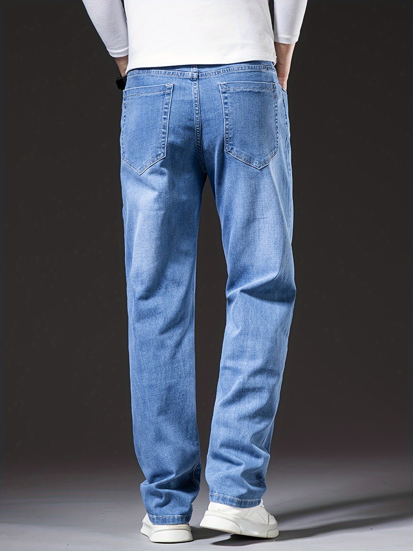 Plus Size Jeans, Breathable Comfortable Pants for All Seasons