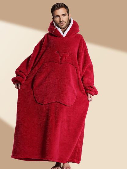 Plus Size Hooded Fleece Sweatshirt