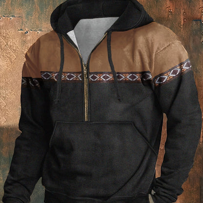 Men’s Plus Size Thermal Hooded Jacket