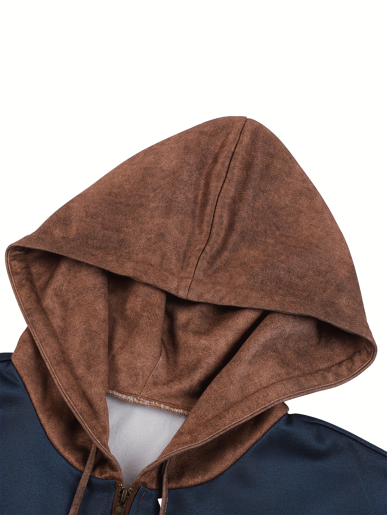 Men’s Plus Size Thermal Hooded Jacket