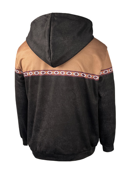 Men’s Plus Size Thermal Hooded Jacket