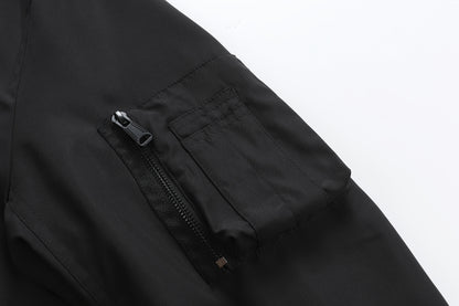 Men's Plus Size Windbreaker Jacket Casual Street Style