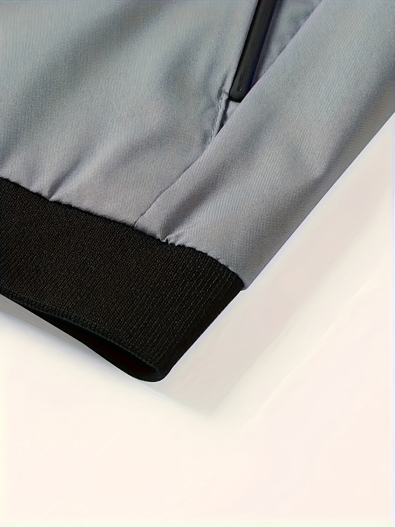 Men's Plus Size Baseball Jacket