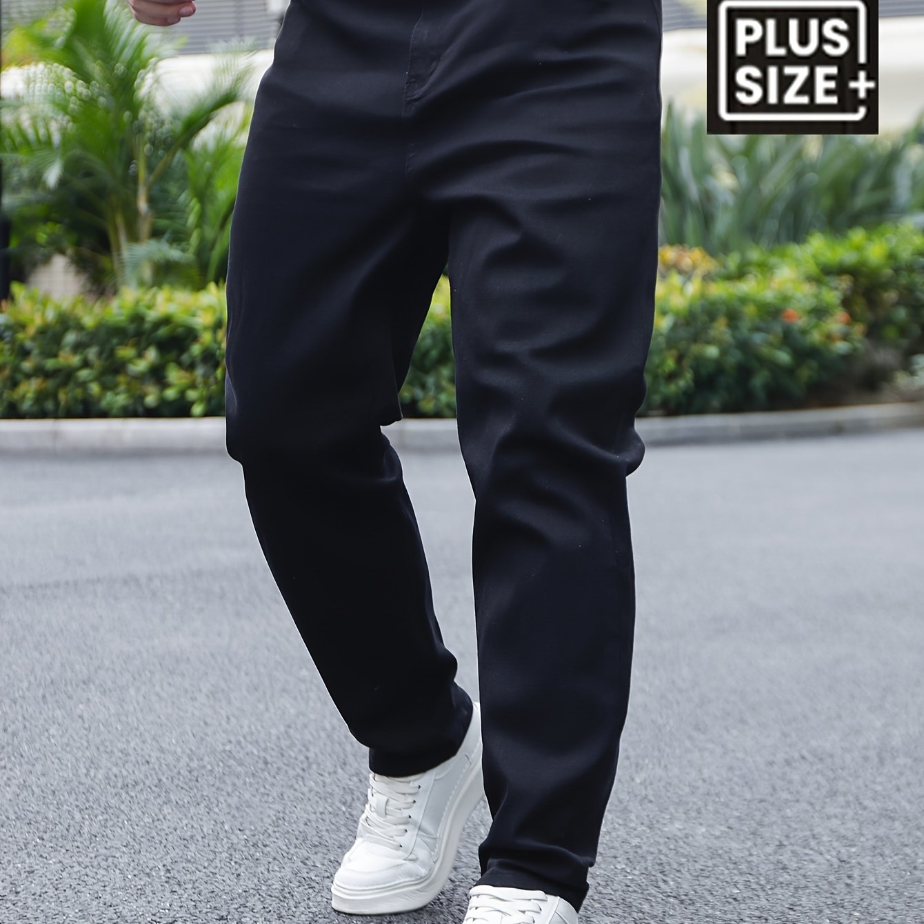 Plus Size Loose Fit Jeans