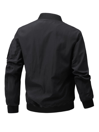 Men's Plus Size Windbreaker Jacket Casual Street Style