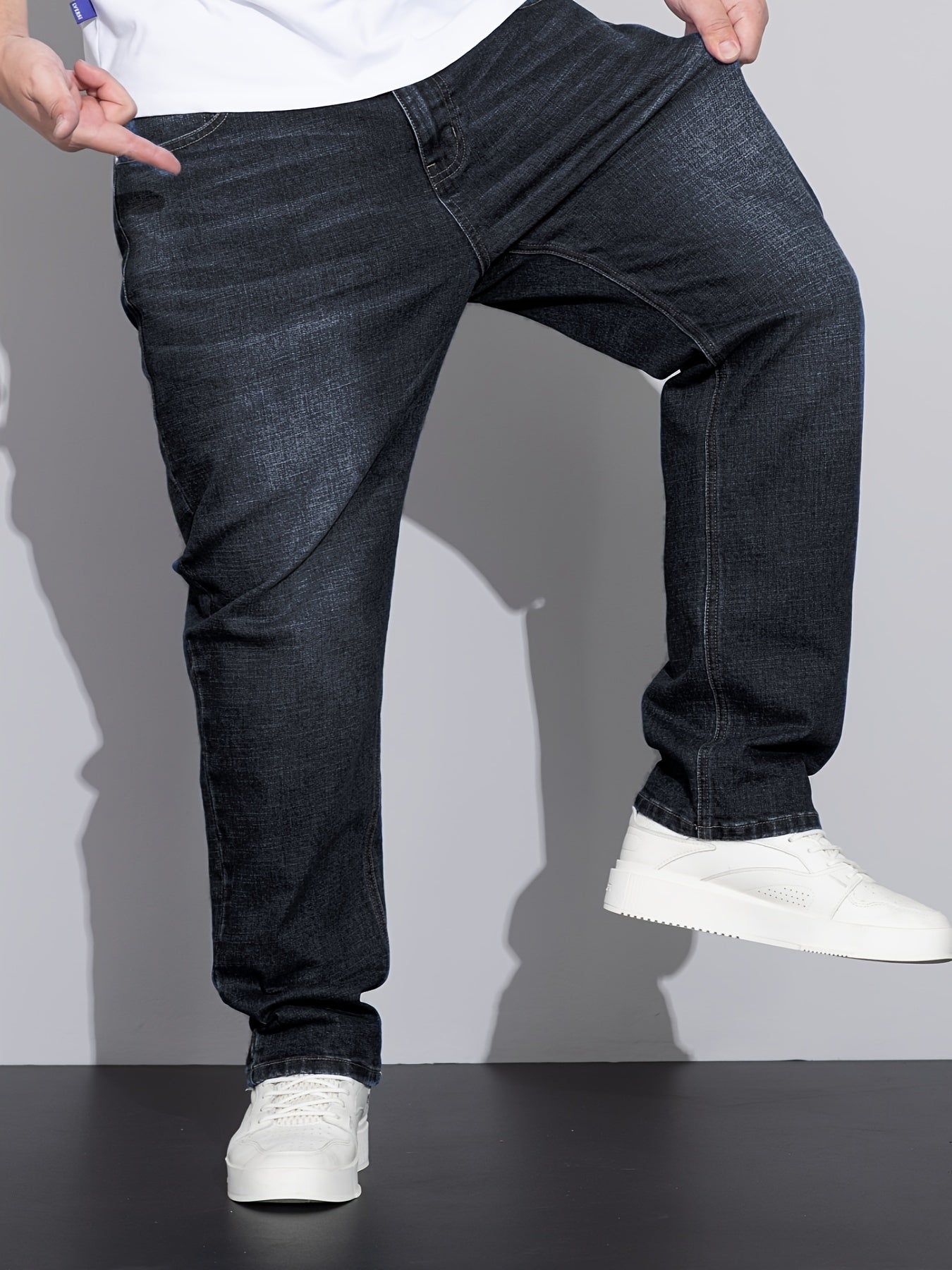 Plus Size Jeans, Breathable Comfortable Pants for All Seasons