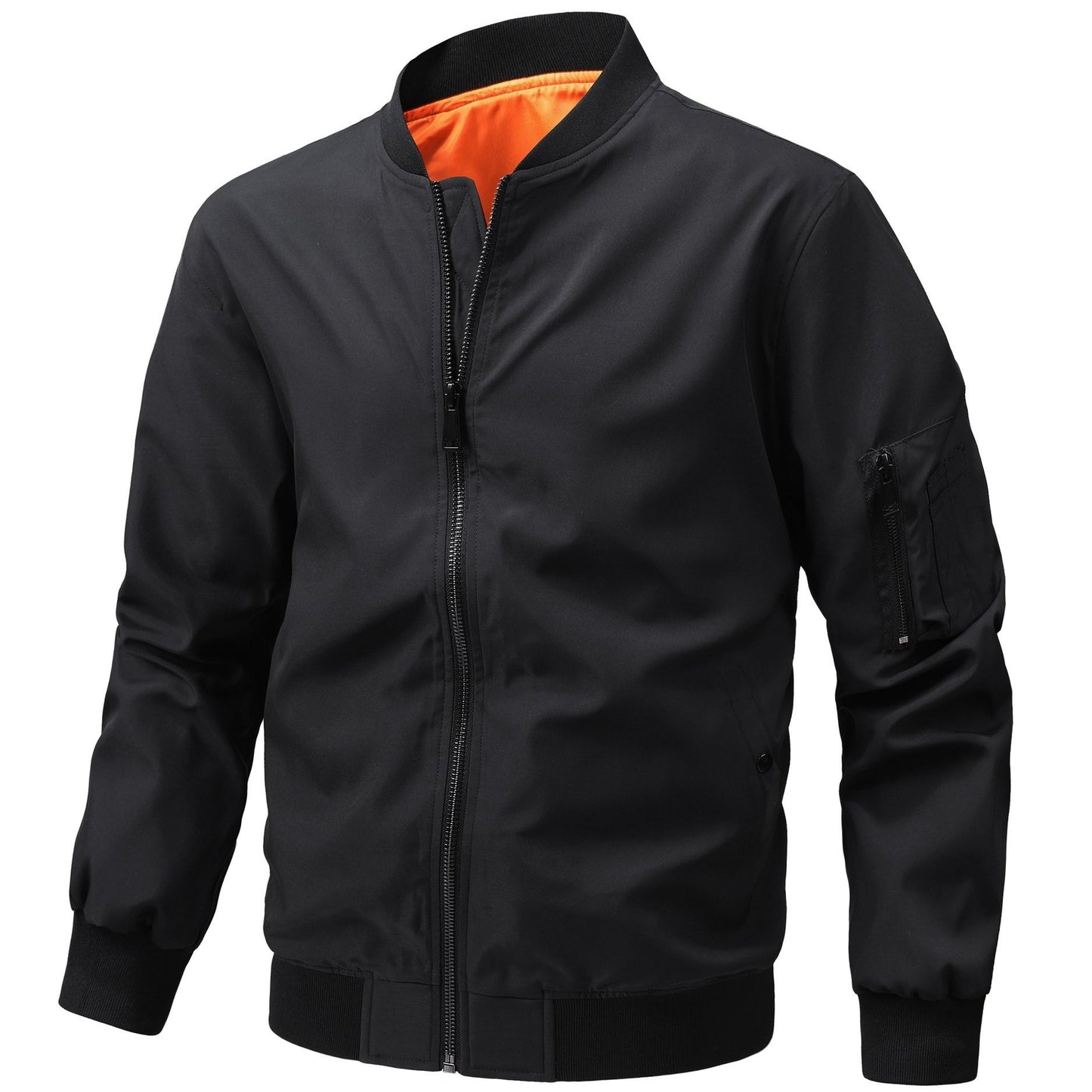 Men's Plus Size Windbreaker Jacket Casual Street Style