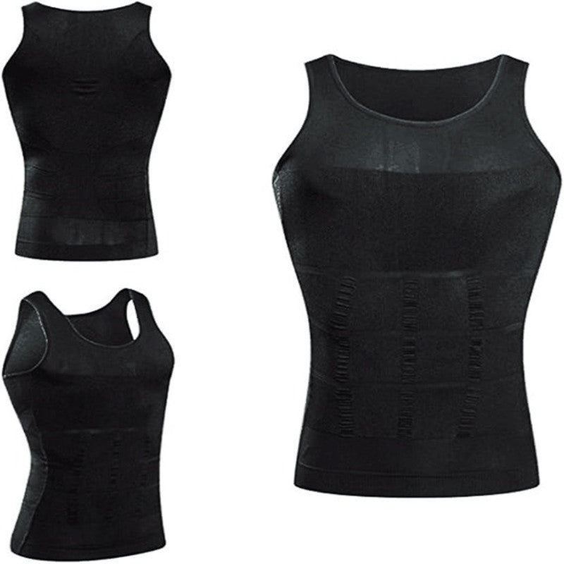 Men's High-Elasticity Waist Control Shapewear Vest