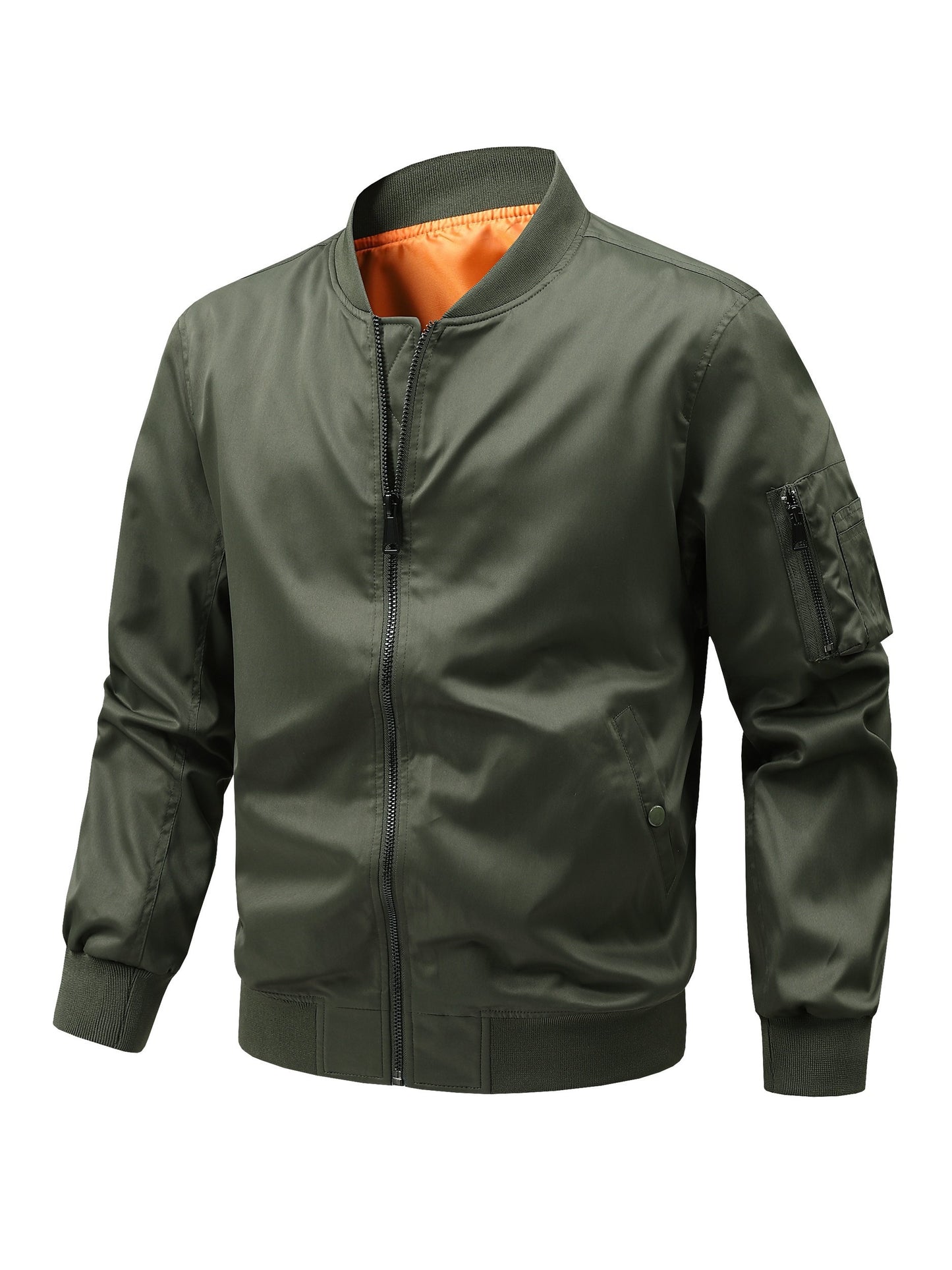 Men's Plus Size Windbreaker Jacket Casual Street Style